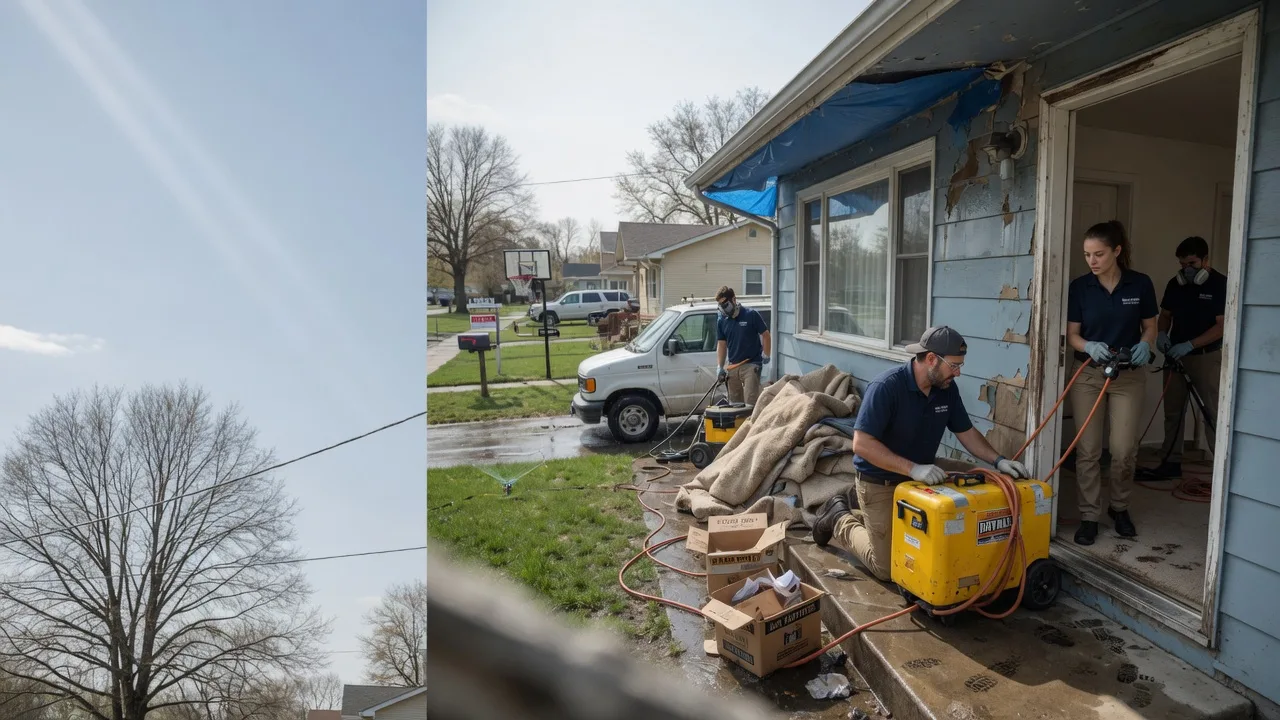 Basement Flood Cleanup in Aneta, ND near me